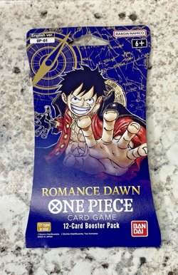 NEW One Piece Romance Dawn English OP-01 Sleeved Sealed Blister Pack GEM MINT - Image 3