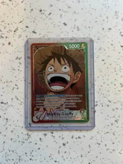 Monkey D. Luffy Alt Leader ENGLISH OP13-001 Carrying On His Will One piece TCG - Image 1