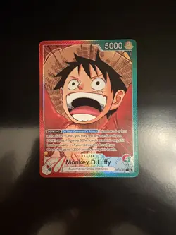 Monkey D. Luffy Alt Leader ENGLISH OP13-001 Carrying On His Will One piece TCG - Image 4