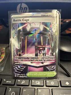 Battle Cage 116/094 Ultra Rare NM/M Phantasmal Flames Pokemon Card 2025 - Image 1
