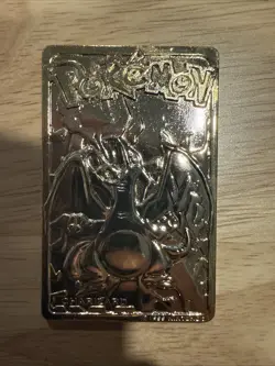 1999 Pokemon 23K Gold Plated Trading Card - #6 Charizard - Burger King Edition - Image 1