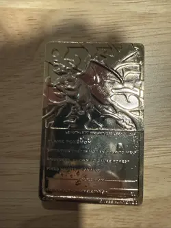 1999 Pokemon 23K Gold Plated Trading Card - #6 Charizard - Burger King Edition - Image 2