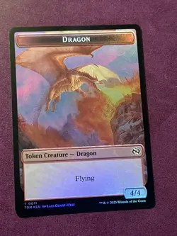 Reliquary Dragon / Dragon Token Foil NM Tarkir: Dragonstorm Magic the Gathering - Image 2