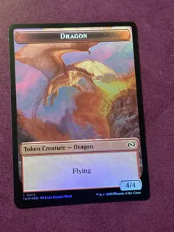 Reliquary Dragon / Dragon Token Foil NM Tarkir: Dragonstorm Magic the Gathering - Image 5