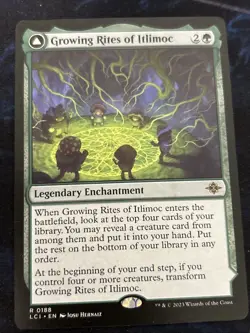 Growing Rites Of Itilmoc Lost Caverns Of Ixalan NM-M Unplayed MTG 0188 Regular - Image 1