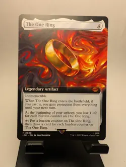 MTG The One Ring #380 EXTENDED ART NONFOIL - x1 - NM - LOTR Lord of the Rings - Image 1