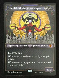 1x MTG Sheoldred, the Apocalypse (Showcase) - Dominaria United (DMU) #290 - Image 1