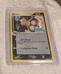 Pokemon TCG Reverse Holo 39/100 Nuzleaf Ex Crystal Guardians - Image 1