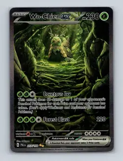 Wo-Chien ex 257 2023 Pokemon Paldea Evolved Special Illustration Rare Card NM+ - Image 1