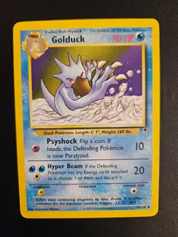 Golduck 43/110 Legendary Collection, Uncommon 2002 Pokemon/Nintendo, EX condit - Image 1