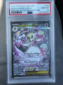 Pokemon Mega Gardevoir ex Special Illustration Rare 178/132 PSA 10 - Image 1