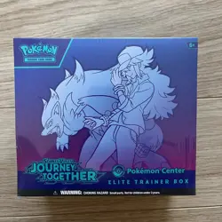 Journey Together Pokemon Center Elite Trainer Box – Sealed – UK Fast Ship 📦 - Image 1