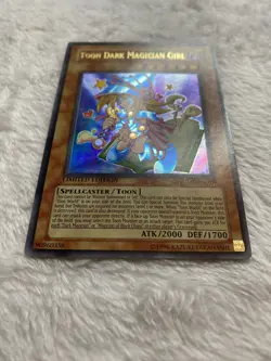 Toon Dark Magician Girl JUMP-EN010 Ultra Rare Yu-Gi-Oh! Promo Limited Ed. LP - Image 2