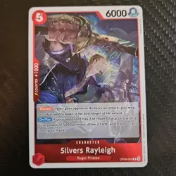 One Piece Silvers Rayleigh (OP09-005) OP09 Emperors in the New World NM TCG - Image 1