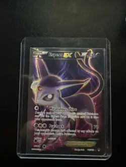 Espeon EX Full Art Holo Rare Pokemon TCG Card 117/122 Breakpoint XY - Image 1