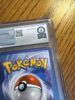 graded Luvdisc Pokemon card, specifically the 39/102 Uncommon card Record Holder - Image 5