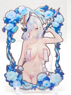 Goddess Story - Gold Metal Waifu Card - Shenhe - Image 1
