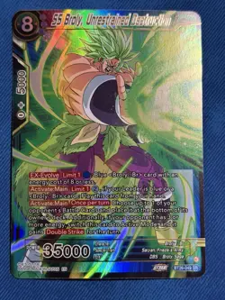 Dragon Ball Super Card - SS Broly, Unrestrained Destruction BT26-049 SR - Image 1
