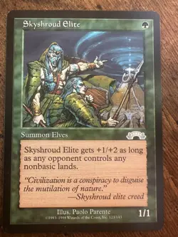 Magic The Gathering MTG Skyshroud Elite - Exodus - Image 1