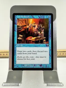 Magic: The Gathering - Careful Study (Odyssey) #70 Common - Moderately Played - Image 1