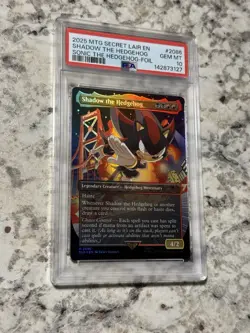 Shadow the Hedgehog FOIL (SLD 2086) PSA 10 GEM MINT (MTG Secret Lair 2025) - Image 1