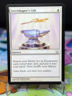 MTG Fifth Dawn- Steelshaper's Gift 19 Regular - Image 1