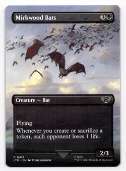 Mirkwood Bats - NM MTG LTR - Lord of the Rings: Tales of Middle - Earth 0421 - Image 1