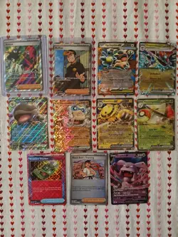 Pokemon TCG Ultra Rare Lot ×11 V, EX, Mega, Full Art, Pokeball, More! - Image 1