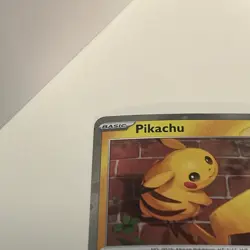 Pikachu 051/162 Cosmos Holo Temporal Forces 30th Anniversary Pokemon TCG NM - Image 2