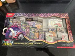Pokemon TCG Paldean Fates Great Tusk ex & Iron Treads ex Premium Collection NEW - Image 1