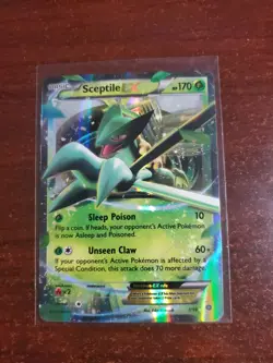 Pokemon TCG - SCEPTILE ex 7/98 - Ancient Origins - Holo Full Art Rare - Image 1