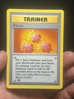 Pokemon TCG Revive 089/102 Base Set (Shadowless) 1st Edition NM/LP - Image 1