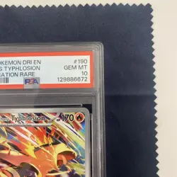 Pokemon 2025 Ethans Typhlosion 190/182 Illustration Rare GEM MINT PSA 10 - Image 3