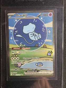 Mew EX 232/091 Paldean Fates Bubble Mew SIR Pokemon TCG - Image 1