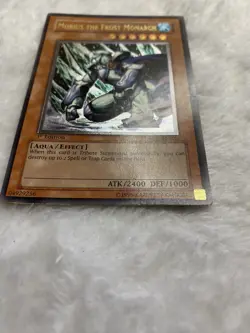 Yu-Gi-Oh Mobius the Frost Monarch 1st Edition Ultimate Rare SOD-EN022 HP - Image 2