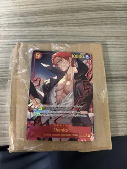 One Piece TCG - PRB01 The Best - Shanks OP01-120 - Alt Art English - Image 1