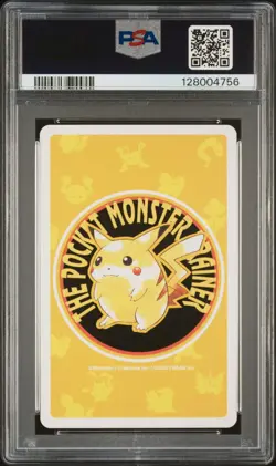 1998 POKEMON YELLOW VERSION PLAYING CARDS KING OF CLUBS #038 NINETALES PSA 10 - Image 2