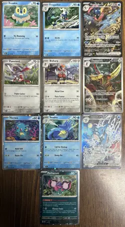 Pokemon Shrouded Fable 100% COMPLETE Base & Reverse Holo Set 137 Total Cards - Image 1