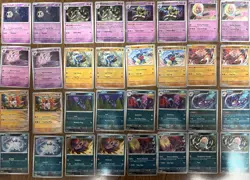 Pokemon Shrouded Fable 100% COMPLETE Base & Reverse Holo Set 137 Total Cards - Image 3