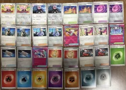 Pokemon Shrouded Fable 100% COMPLETE Base & Reverse Holo Set 137 Total Cards - Image 5