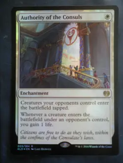 mtg magic authority of the consuls FOIL ENGLISH autorite des consuls - Image 1
