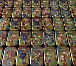 1x Mini Tins + 50 Pokemon Karten Deutsch davon 5 Holos Pokemon Sammlung NM - Image 4