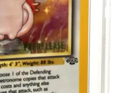 RARE Clefable Pokemon 1999 Holo Jungle Prerelease Promo English 1/64 PSA 6 - Image 4