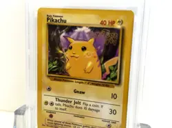 RARE 1999 Pokemon Base Unlimited Promo Australia PokeTour PSA 4 Pikachu 58 - Image 3