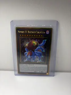 YuGiOh PGL3-EN009 Number 35: Ravenous Tarantula Gold Secret Rare 1st Edition -LP - Image 1