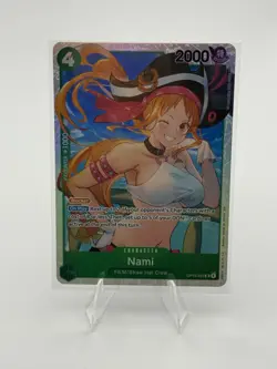 Nami OP14-031 SR Foil One Piece The Azure Sea's Seven OP TCG Waifu - Image 1