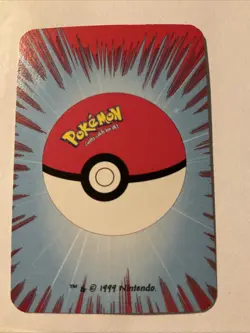 Pokemon Gengar - Mini Playing Cards Red Deck 1999 Minty - Image 3