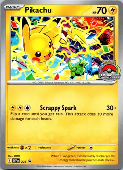 Pikachu - World Championship 2025 Promo SV: Scarlet & Violet Promo Cards 225 NM - Image 1