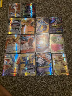 pokemon cards bundle all my cards all the same as the pictures - Image 1