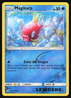 Magikarp - 29/181 - Common Reverse Holo - Team Up - Pokemon Card - Image 1